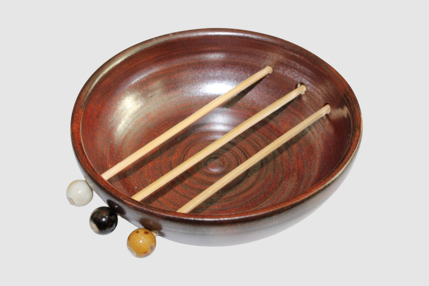 Porte savon rond